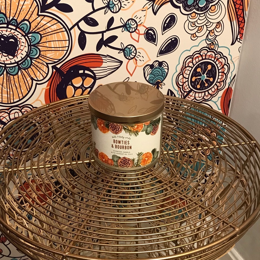 New BBW Bowties and Bourbon 3 Wick
